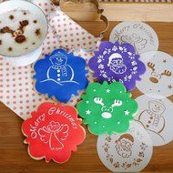 Christmas Cookie Cutter Stencil Kit