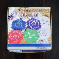 Christmas Cookie Cutter Stencil Kit N3