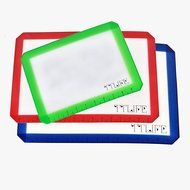TTLIFE Set of 3 Silicone Baking Mat with Measurements- 2 X Standard Half Sheet, 1 X Toaster Oven - Nonstick Heat...