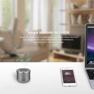 Havit HV-SK560BT Super Bass Bluetooth Speaker- Ultra Mini Metal Construction with Hands-free Function, Built-in... N3