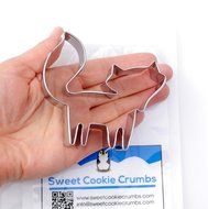 Fox Cookie Cutter- Stainless Steel N2