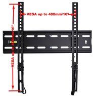 VideoSecu Ultra Slim TV Wall Mount for most 27"-47" LCD LED Plasma TV, Some up to 55" Flat Panel Screen Display... N6