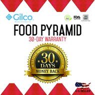 Silicone Food Pyramid Pan Non-stick Healthy Cooking Baking Mat - Breaded or Non Breaded, Crispy, Juicy and Evenly... N5