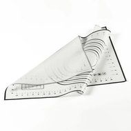 Black Large Size 60 x 40 cm Non Stick Silicone Baking Liner Pastry Mat Sheet with Measurements * FREE SHIPPING * N4