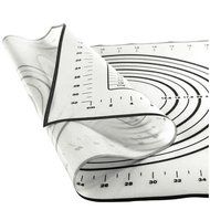 Black Large Size 60 x 40 cm Non Stick Silicone Baking Liner Pastry Mat Sheet with Measurements * FREE SHIPPING * N5