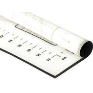 Black Large Size 60 x 40 cm Non Stick Silicone Baking Liner Pastry Mat Sheet with Measurements * FREE SHIPPING * N6