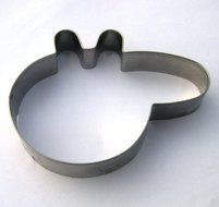 LAWMAN 2 size Peppa pig fondant biscuit pastry baking cookie cutter set N2