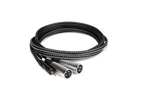 Hosa CYX-403M 3.5 mm TRS to Dual XLR3M Stereo Breakout Cable, 9.8 feet N2