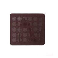 U-beauty 2pc 30-tray Silicone Macaroon Mat Homemade Pastry Cookie Sheet Baking Mat