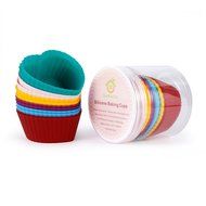 GreKitchen Baking cups/Silicone Baking Cups/ muffin baking cup/Cupcake liners&shy; Reusable and Nonstick Heat Resisitant...
