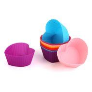 GreKitchen Baking cups/Silicone Baking Cups/ muffin baking cup/Cupcake liners&shy; Reusable and Nonstick Heat Resisitant... N4