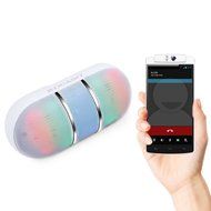 Kocaso Portable LED Rainbow Bluetooth Wireless Speaker With Hands Free Calling (Blue) N9