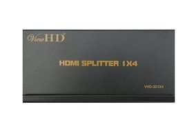 ViewHD 2 Port 1x2 Powered HDMI Mini Splitter for 1080P &amp; 3D | Model: VHD-1X2MN3D N27