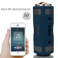 BUTEFO Outdoor Sports Bluetooth Speaker TF Card/Audio Input/IP45 Dustproof Waterproof/3-Mode Torch/Microphone...