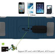 BUTEFO Outdoor Sports Bluetooth Speaker TF Card/Audio Input/IP45 Dustproof Waterproof/3-Mode Torch/Microphone... N3