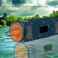 BUTEFO Outdoor Sports Bluetooth Speaker TF Card/Audio Input/IP45 Dustproof Waterproof/3-Mode Torch/Microphone... N5