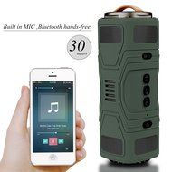 BUTEFO Outdoor Sports Bluetooth Speaker TF Card/Audio Input/IP45 Dustproof Waterproof/3-Mode Torch/Microphone... N28