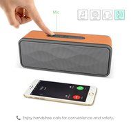 BUTEFO Outdoor Sports Bluetooth Speaker TF Card/Audio Input/IP45 Dustproof Waterproof/3-Mode Torch/Microphone... N36