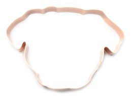 Pug Face Dog Cookie Cutter
