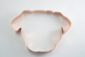 Pug Face Dog Cookie Cutter N4