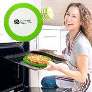 SILICONE BAKING MAT SET COOLING RACK ACCESSORY - 1 Rectangular (Half Sheet 16.5&quot; x 11 5/8&quot;) /1 Round (9&quot; Perfect... N2