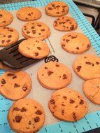 SILICONE BAKING MAT SET COOLING RACK ACCESSORY - 1 Rectangular (Half Sheet 16.5&quot; x 11 5/8&quot;) /1 Round (9&quot; Perfect... N5