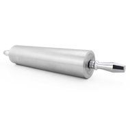 New Star Foodservice 37524 Extra Heavy Duty Restaurant Aluminum Rolling Pin, 18&quot;, Silver