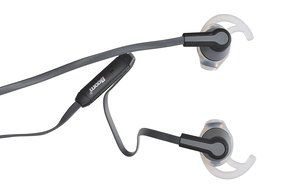 2BOOM SOLO Athletic Sports Wired Earbuds Headphones with Microphone White N4