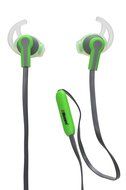 2BOOM SOLO Athletic Sports Wired Earbuds Headphones with Microphone White N13