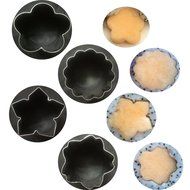 Cake Vegetable Fruit Cutter Mold Multi Shapes Mini Cookie Cutter Set of 8 for Chocolate Fruit Vegetables Pie Crust...