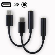 Rancco Type C to 3.5mm Audio Headphone Stereo Adapter Connector, 2 Pcs USB 3.1/ USB C to 3.5mm Audio Microphone...