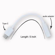 Rancco Type C to 3.5mm Audio Headphone Stereo Adapter Connector, 2 Pcs USB 3.1/ USB C to 3.5mm Audio Microphone... N10