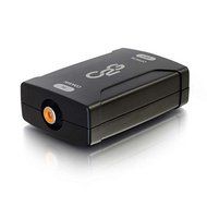 C2G Cables To Go 40018 Coaxial to TOSLINK Optical Digital Audio Converter, Black N2