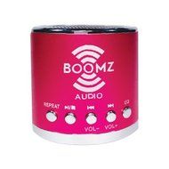 Boomz M2X218011P Pink Portable Speaker Plays With Any Usb