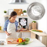 Heavy Duty Stainless Steel Mixing Bowls &ndash; Set of 6 Different Sizes - by Product Stop N5