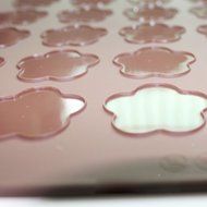 X-Haibei Macaroon Baking Cookies Pastry Sheet Homemade Cute Flower Silicone N2