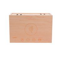 NFC Bluetooth Speaker with Qi Wireless Charging pad and Thermometer, Alarm Function,Qi Wireless Charger for Samsung... N2