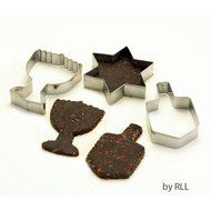 Hanukkah Themed Metal Cookie Cutters N2