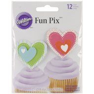 Wilton Minnie Mouse/Daisy Duck Cupcake Fun Pix, 24 Count N9