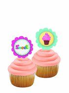 Wilton Minnie Mouse/Daisy Duck Cupcake Fun Pix, 24 Count N16
