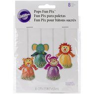 Wilton Minnie Mouse/Daisy Duck Cupcake Fun Pix, 24 Count N20