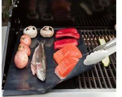 Baking Sheet Roasting Dishes BBQ Hotplate Liner Oven Roasting Mat Trays Sheet Bakeware Set Teflon Black 40 X 100cm...