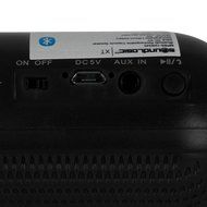 SoundLogic XT Rechargeable Wireless Bluetooth Mini Pill Capsule Speaker, Black N3