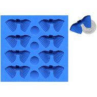 Silicone Mold, Poodle Ties, 8/sheet (plus 4 bonus)