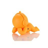 Thunder Boy Q30 Rechargeable Mini Portable Wired Speaker (Orange)