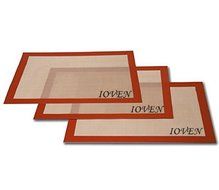 Bekith Premium Non-Stick Silicone Baking Mat, Half Sheet Size - 3 Pack