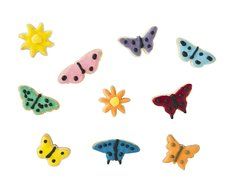 Fox Run Mini Flower and Butterfly 11 Piece Cookie Cutter Set N2
