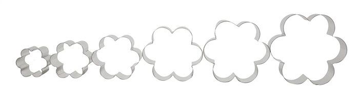 Fox Run Mini Flower and Butterfly 11 Piece Cookie Cutter Set N3