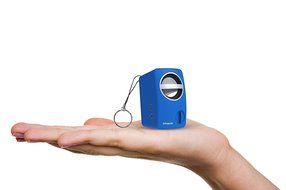 Polaroid PBT501BL Universal Wireless Bluetooth Mini Speaker for Smartphones and Tablets (Blue) N2