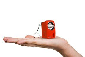 Polaroid PBT501BL Universal Wireless Bluetooth Mini Speaker for Smartphones and Tablets (Blue) N9